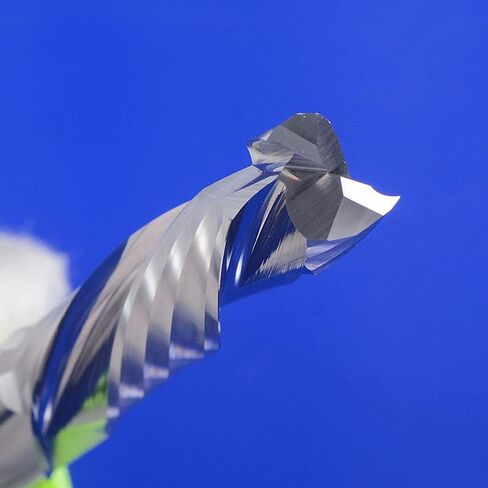 5pcs Router Bits 6mmx25mmx50mm Up Down Cut 2 Flutes Solid Carbide CNC End Mill Bit Compression CNC Router Bits for Wood Carving in Saudi Arabia
