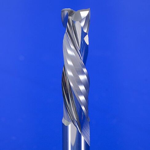 5pcs Router Bits 6mmx25mmx50mm Up Down Cut 2 Flutes Solid Carbide CNC End Mill Bit Compression CNC Router Bits for Wood Carving in Saudi Arabia