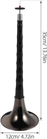 BESTYASH Traditional Suona Wind Instrument D Key Composite Body with Ebony Finish High-strength Corrosion and Crack Resistant Folk Musical Instrument for Practice and Random Color in Kuwait