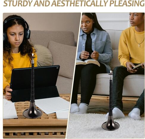 BESTYASH Traditional Suona Wind Instrument D Key Composite Body with Ebony Finish High-strength Corrosion and Crack Resistant Folk Musical Instrument for Practice and Random Color in Kuwait