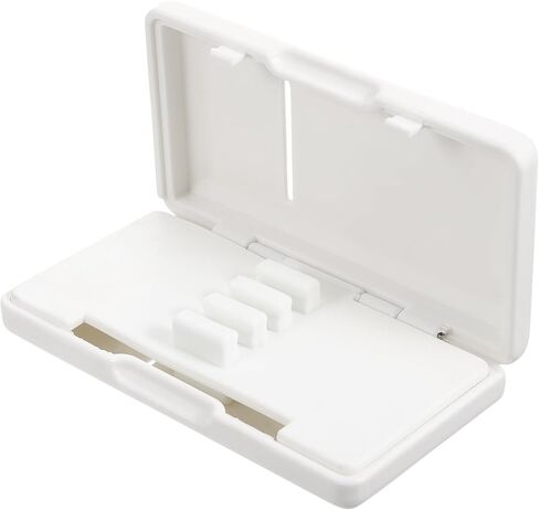 VICASKY Oboe Reed Case 6-slot White Reed Organizing Box Portable Protective Storage for Woodwind Accessories in Saudi Arabia