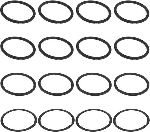 16Pcs Bottom Bracket Spacer Mountain Bike Bottom Bracket Washers Compatible with Shimano BB51 BB52 BB70 35x41mm Black(Thick 2.5mm 1.8mm 0.7mm) in Saudi Arabia