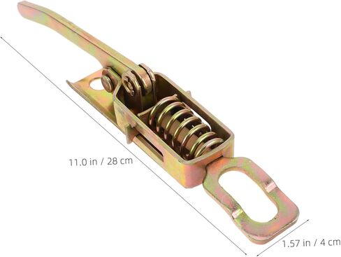 Gadpiparty Heavy Duty Adjustable Toggle Clamp Latch Durable Metal Pull Latch for Toolbox Trunk Jig Door Box Truck Applications Quick Release Spring Hook Design Multifunctional Use in Saudi Arabia