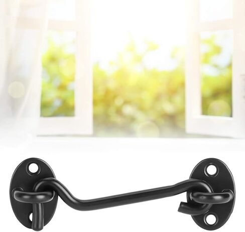 Fafeicy Stainless Steel Window Hook Latch Cabin Hook Door Latch with Screw Fittings for Home Office in Saudi Arabia