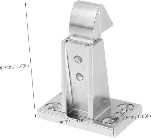 1Set Latch Hook for Refrigerator and Freezer Doors Easy to Install Fridge Lock Accessory for Coolers and Rvs Durable and Latch for Commercial in Saudi Arabia