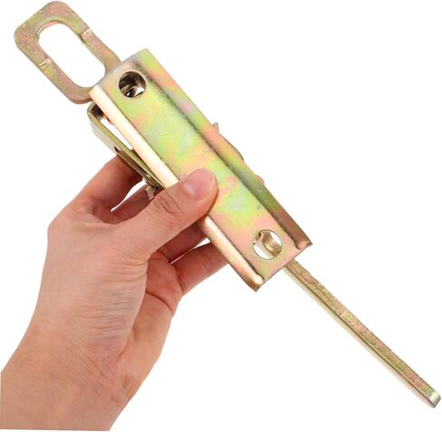 مزلاج Lurrose عالي التحمل قابل للتعديل لصناديق الأدوات، مزلاج سحب معدني مع تصميم مشبك يدوي زنبركي مناسب لمقصورات الشاحنات وثلاث عجلات، إطلاق سريع لتحقيق الكفاءة in Kuwait