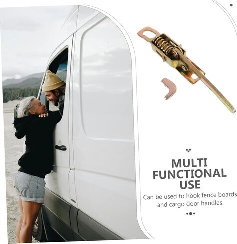 مزلاج Lurrose عالي التحمل قابل للتعديل لصناديق الأدوات، مزلاج سحب معدني مع تصميم مشبك يدوي زنبركي مناسب لمقصورات الشاحنات وثلاث عجلات، إطلاق سريع لتحقيق الكفاءة in Kuwait