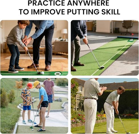 FINGER TEN Golf Putting Cup with Numbered Flag Design Value 6 or 9 Pack, Durable Plastic Practice Cups Golf Training Aids, Lightweight Easy to Carry for Office Backyard Indoor Outdoor in Kuwait