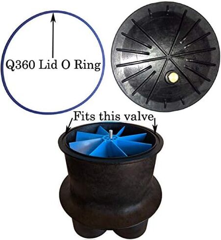Q360 Valve Lid O ring Blue Square Manufacturing # 01130799 in Saudi Arabia