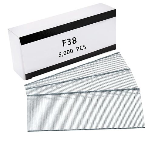 18 Gauge Brad Nails, 1-1/2'', 5000-Count Galvanized Brad Nails Assorted, 18GA Nail Gun Nails and Small Finishing Nails Assortment for Pneumatic, Electric Brad Nailer Gun (1.5IN-F38) in Kuwait