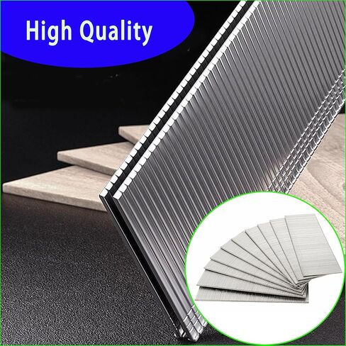 18 Gauge Brad Nails, 1-1/2'', 5000-Count Galvanized Brad Nails Assorted, 18GA Nail Gun Nails and Small Finishing Nails Assortment for Pneumatic, Electric Brad Nailer Gun (1.5IN-F38) in Kuwait