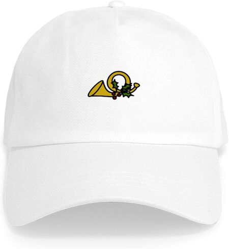 CafePress Christmas Bugle Adjustable Baseball Cap in Saudi Arabia