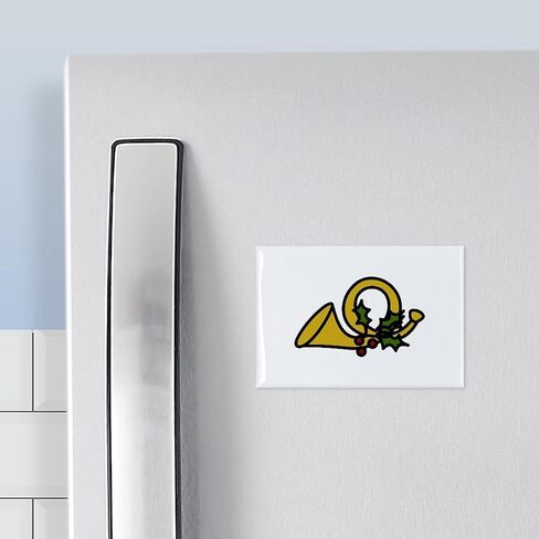CafePress Christmas Bugle Magnets Rectangle Magnet (100 pack) in Saudi Arabia