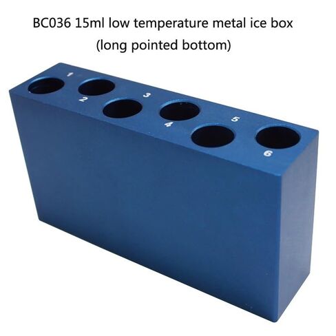 Low Temperature Metal Ice Box Laboratory PCR Centrifuge Tube Rack Pre-Cooled Metal Plate 0.2/1.5ml/15ml/50ml(BC036) in Saudi Arabia