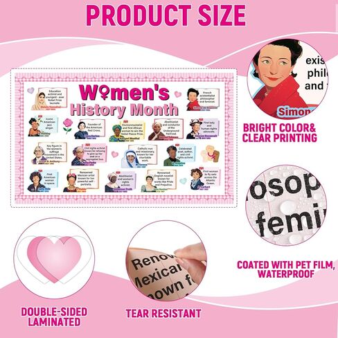 82 Pcs Hispanic Heritage Month Bulletin Board Sets Spanish Classroom Decorations Famous Latin American Hispanic Figure Paper Cutouts Motivational Bulletin Board Border for School Wall Chalkboard Decor in Saudi Arabia