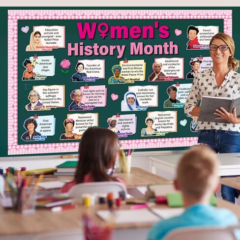 82 Pcs Hispanic Heritage Month Bulletin Board Sets Spanish Classroom Decorations Famous Latin American Hispanic Figure Paper Cutouts Motivational Bulletin Board Border for School Wall Chalkboard Decor in Saudi Arabia