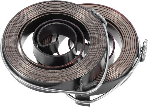 KALLORY 2Pcs Steel Coil Spring for Drill Press Heavy Duty Quill Return Spring Assembly Compatibility for Bench Drills Enhanced Safety Precision Design in Saudi Arabia