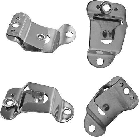 6Pcs Microphone Holders - Heavy Duty Mic Hanger Clips with Mounting Screws for Handheld CB Radio Microphones, Compatible with GM300 GM3688 GM3188 GM950 SM120 Mobile Radios in Saudi Arabia
