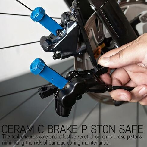 Bicycle Brake Piston Spreader Tool - Hydraulic Disc Brake Piston Reset for Mountain and Road Bikes, Caliper Adjustment, Maintenance & Repair in Kuwait