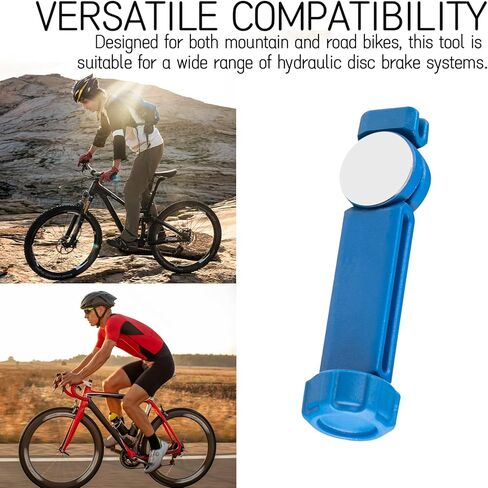 Bicycle Brake Piston Spreader Tool - Hydraulic Disc Brake Piston Reset for Mountain and Road Bikes, Caliper Adjustment, Maintenance & Repair in Kuwait