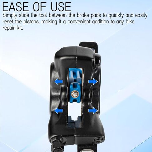 Bicycle Brake Piston Spreader Tool - Hydraulic Disc Brake Piston Reset for Mountain and Road Bikes, Caliper Adjustment, Maintenance & Repair in Kuwait