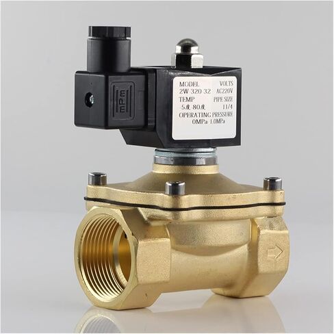 Valve Normally Closed Solenoid Valve Water Valve IP65 Fully Enclosed Coil AC220V DC12V DC24V G3/8" G1/2" G3/4" G1 G1-1/4 G1-1/2(24v,1 Inch) in Saudi Arabia