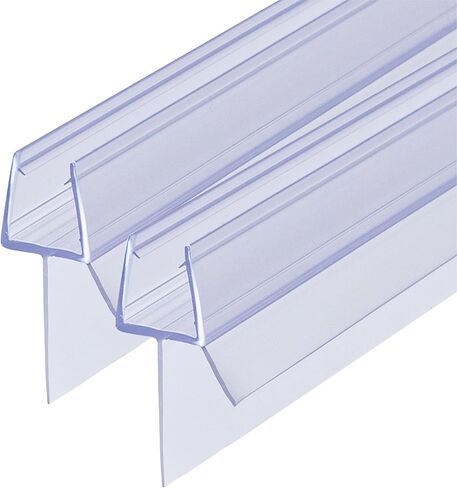 ShowerDoor Bottom Seal 2-Pack 3/8" x 36" Frameless Glass Shower Door Seal Strip Stop Leaks and Create a Water Barrier Replacement Shower Cubicle Shower Screen Seal Strip in Saudi Arabia