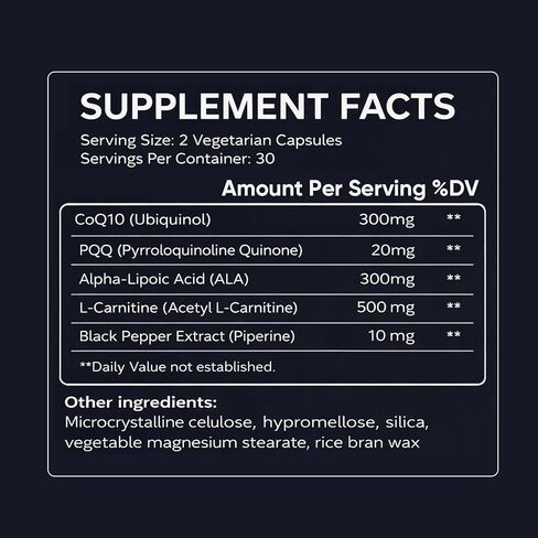 Qocore Men’s Reproductive Support Capsules with CoQ10, Antioxidant Formula, 60 Capsules in Saudi Arabia