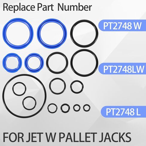 PT2748W-94 O Ring Seal Kit for Jet W Pallet Jack Hydraulic Unit, Replaces PT2748W, PT2748LW, PT2748L and Their variants in Saudi Arabia