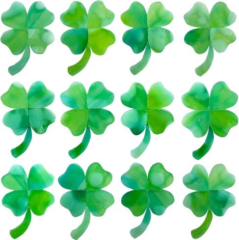 LITMIND 24 Pcs Stained Glass Flower Mosaic Tiles – 12 Bright Mixed Colors, Large & Small Petal Pieces – DIY Mosaic Supplies for Crafts & Art Projects in Kuwait