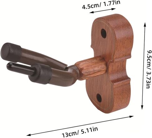 Wall Mounted Violin Hook for Stylish Storage Elegant Hanger with Chic Design Space Saving Instrument Rack Durable and Easy to Install for Violin in Saudi Arabia