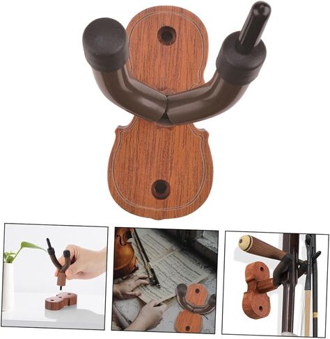 Wall Mounted Violin Hook for Stylish Storage Elegant Hanger with Chic Design Space Saving Instrument Rack Durable and Easy to Install for Violin in Saudi Arabia