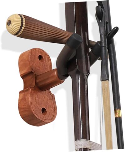 ERINGOGO Wall Mounted Hanger for Violin Erhu Durable Storage Hook with Protective Surface Elegant Display for String Instruments in Saudi Arabia