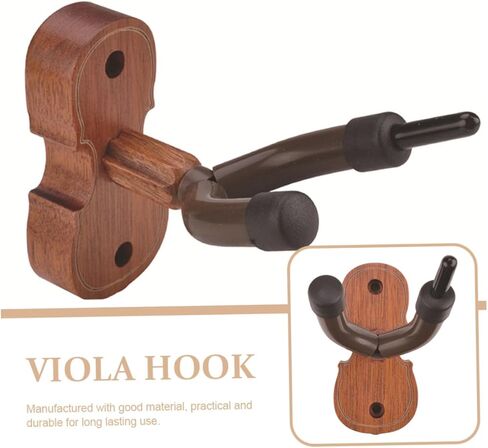 ERINGOGO Wall Mounted Hanger for Violin Erhu Durable Storage Hook with Protective Surface Elegant Display for String Instruments in Saudi Arabia