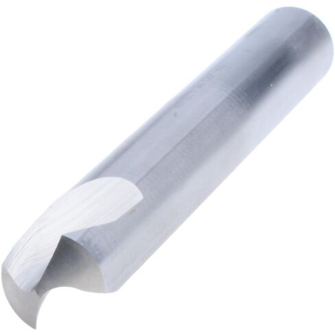 Hertel Spotting Drill, 1" Diameter, HSS, 1" Shank Diameter, Bright/Uncoated Finish, 120 Degree, 1-3/4" Flute Length, 8" OAL, Right Hand Cut in Saudi Arabia