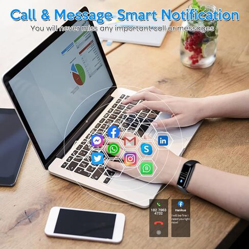 Fitness Tracker Watch, Smart Watch with Blood Pressure Heart Rate Sleep IP67 Waterproof Health Watches Fitness Activity Tracker Step Calorie Counter Pedometer Watches for Men Women Android iOS Phone in Saudi Arabia