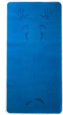 بساط العلاج MELT - بساط تمرين كبير جدًا لطريقة الذوبان واليوجا والبيلاتس والمزيد - ملحق للياقة البدنية للمنزل أو صالة الألعاب الرياضية أو الاستوديو - مضاد للانزلاق وخالي من اللاتكس والكلوريد متعدد الفينيل in Kuwait