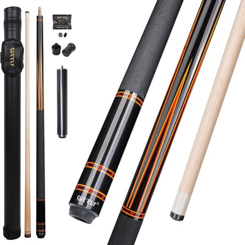 Pool Cue Stick Low Deflection Hand-Made Inlay Billiard Cue Professional Billiard Pool Cue Sticks for Adults in Kuwait
