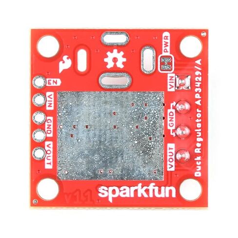 SparkFun Buck Regulator Breakout - 3.3V (AP3429A) 2A Step-Down DC-DC Converter, Regulated 3.3V Output, 0.6in. x 0.5in. Copper pad for Heat Regulation, Board Dimensions: (inches) 1.00 x 1.00 in Saudi Arabia