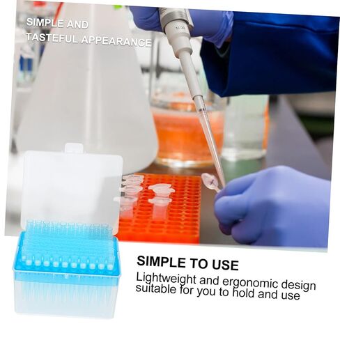100pcs Filter Pipette Tips Lab Disposal Tips High Density Material Filter Cross Pollution Prevention in Saudi Arabia