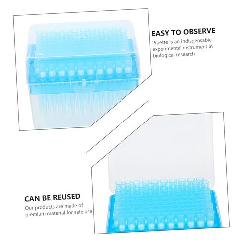 100pcs Filter Pipette Tips Lab Disposal Tips High Density Material Filter Cross Pollution Prevention in Saudi Arabia