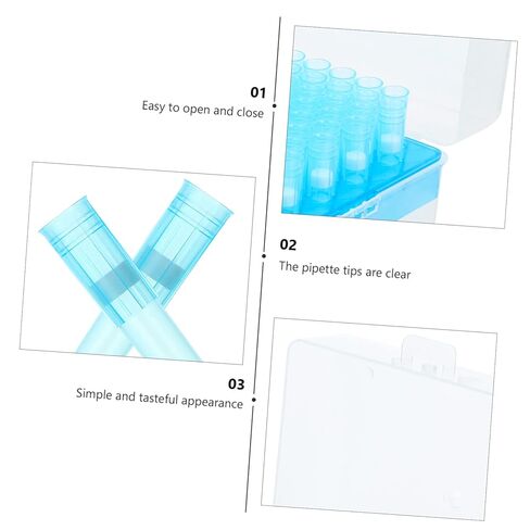 100pcs Filter Pipette Tips Lab Disposal Tips High Density Material Filter Cross Pollution Prevention in Saudi Arabia
