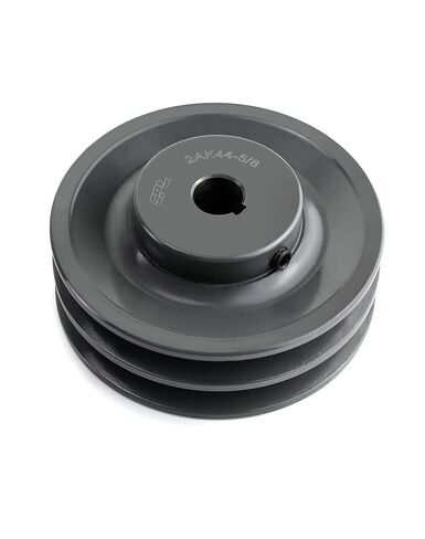 QWORK Double Groove Web Sheaves, 4.25"OD 5/8" Bore V-Belt Sheave for V-Belt,2AK4458 in Saudi Arabia