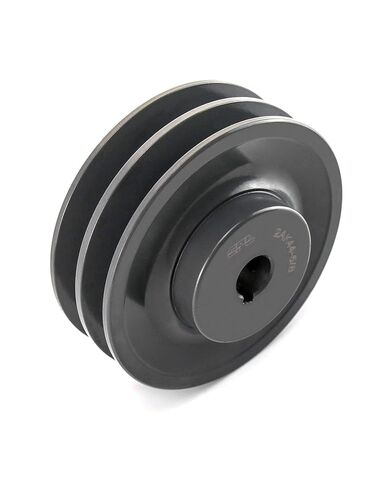 QWORK Double Groove Web Sheaves, 4.25"OD 5/8" Bore V-Belt Sheave for V-Belt,2AK4458 in Saudi Arabia