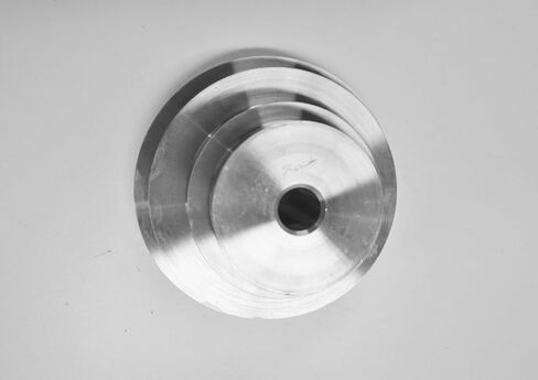 بكرة مخروطية ذات 4 خطوات على شكل حرف V مع فتحة 1/2 بوصة لحزام V A/4L؛ استبدال للمخرطة، ومكبس الحفر، ومنشار التمرير، ومنشار الشريط in Kuwait