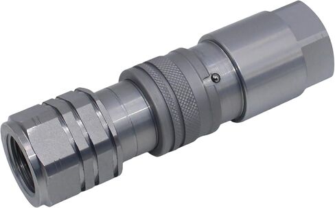 1/2 بوصة NPT قارنات التوصيل/الوصلات ذات الوجه المسطح Bobcat Skid Steer الهيدروليكية سريعة التوصيل قارنة التوصيل الهيدروليكية سريعة الإصدار ISO16028 مع أغطية الغبار، 1/2 بوصة الجسم + 1/2 بوصة NPT in Kuwait