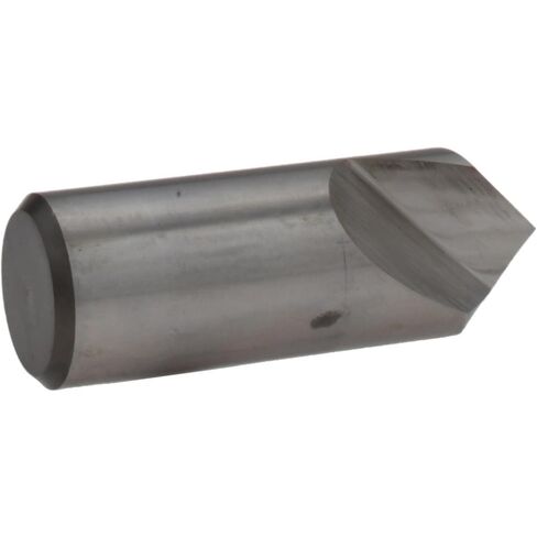 Hertel Spotting Drill, High-Speed Steel, 7/8" Shank Dia, 7/8" Dia, Bright/Uncoated Finish, 90 deg, 1-1/4" Flute Length, 2-1/2" OAL, Right Hand Cut in Saudi Arabia