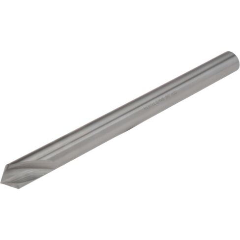 Hertel Spotting Drill, 1, High-Speed Steel, 5/8" Shank Diameter, 5/8" Cutting Diameter, Bright/Uncoated Finish, Right Hand Cut, 90 Degree, 1-3/8" Flute Length, 7" Overall Length in Saudi Arabia