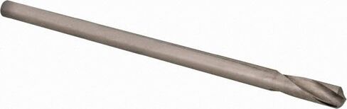 Hertel Spotting Drill, 1/4" Dia, 120 Degree, High-Speed Steel, 1/4" Shank Dia, Bright/Uncoated Finish, Right Hand Cut, 5-1/2" OAL in Saudi Arabia