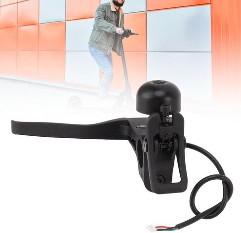 Electric Scooter Brake Handle, Nylon Handle Brakes Lever Part Replacement Non Slip Handlebar Assembly Kit with Bells for F30 F40 Electric Scooter in Saudi Arabia